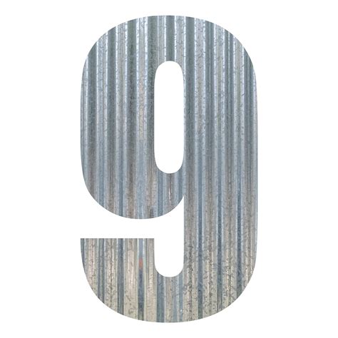 corrugated metal house numbers|Amazon.com: Corrugated Metal Letters.